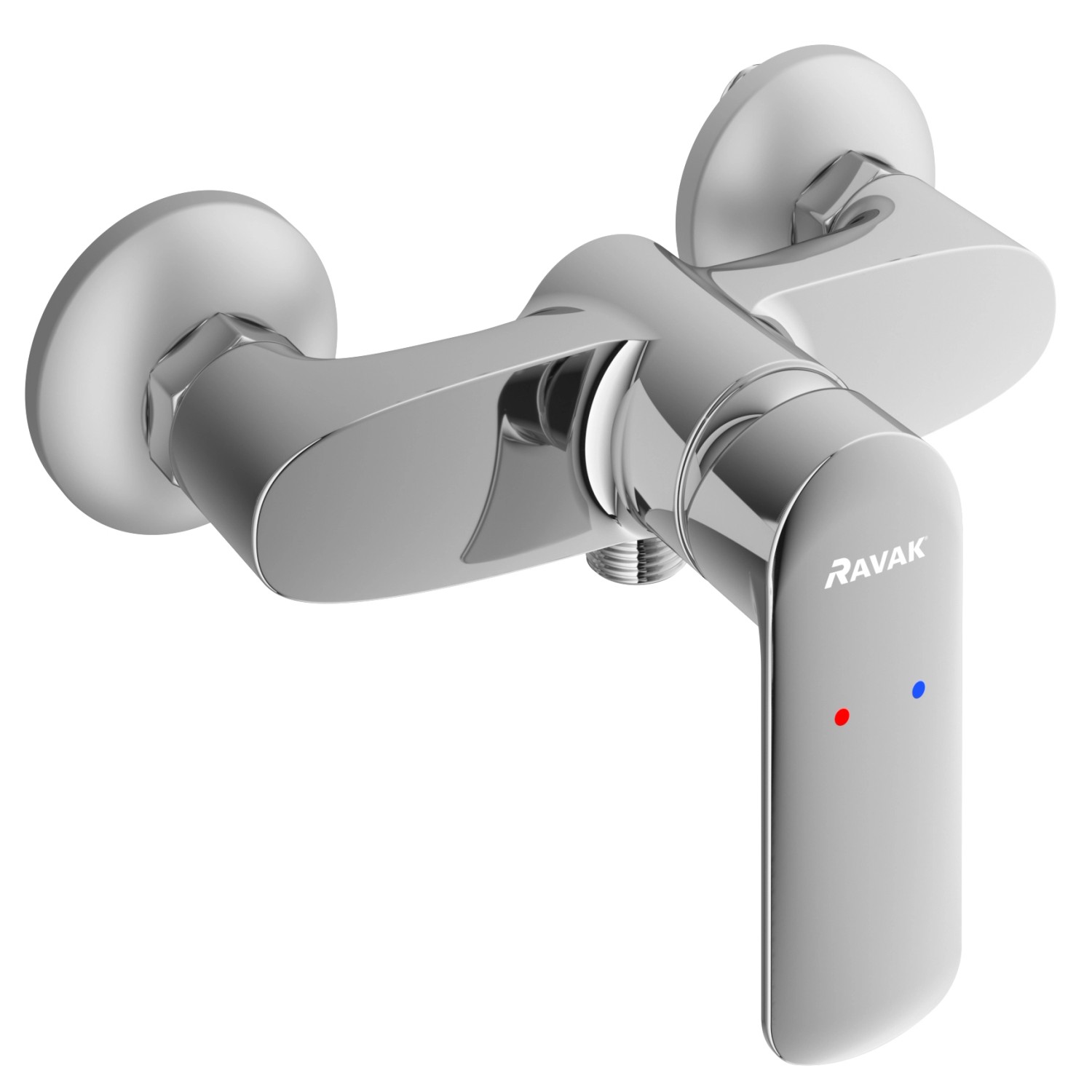 RAVAK Sprchová nástěnná baterie Uni UN 032.00CR bez setu, chrom, rozteč 150 mm