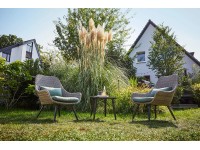 Sestava zahradního nábytku Aliceville, polyratan, zelená/šedá, 3dílná Sestava zahradního nábytku Aliceville, polyratan, zelená/šedá, 3dílná