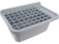 VLC Plastová výlevka šedá 39 x 60 x 26 cm