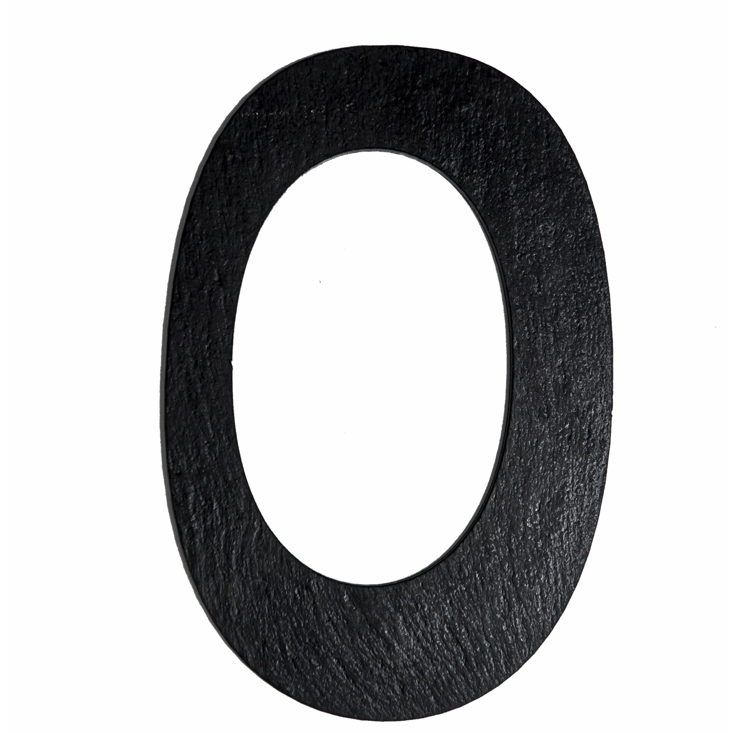 Číslice břidlicová 0, 21 cm x 14 cm