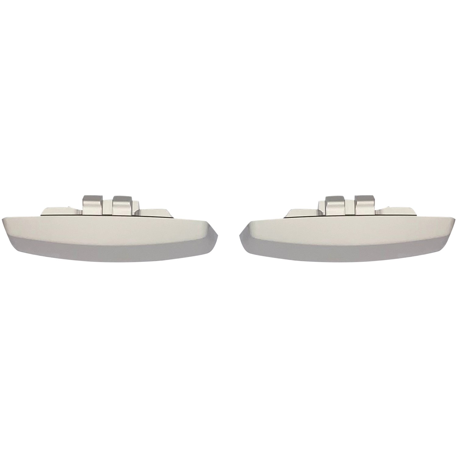 Sada krytek odvodňovacích otvorů pro plastová okna, bílá, 2 ks