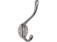 Siro Věšák na klobouky, hliník v přírodní barvě, lesklý, rozteč otvorů 24 mm Siro Věšák na klobouky, hliník v přírodní barvě, lesklý, rozteč otvorů 24 mm