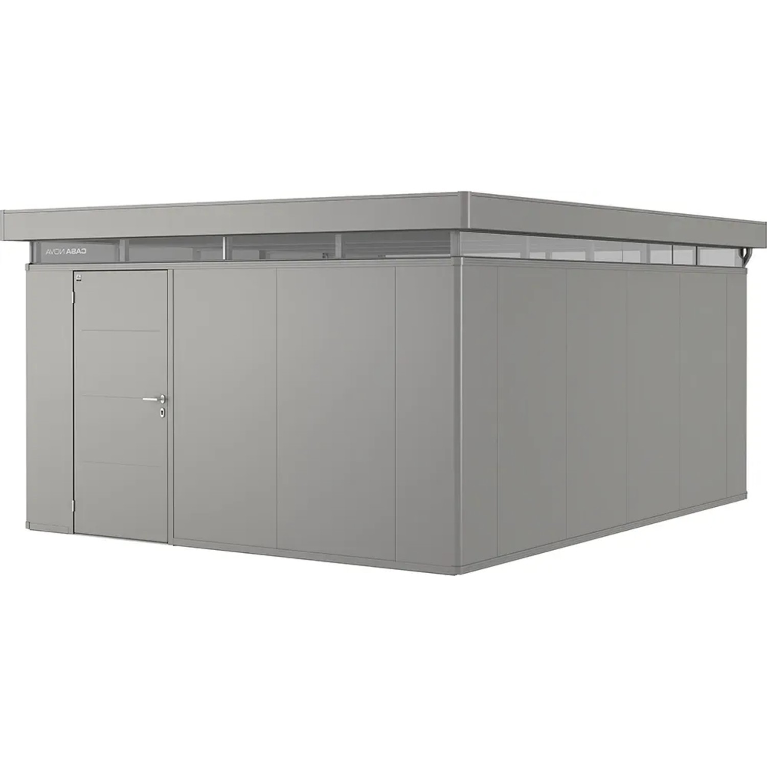 Biohort Plechový zahradní domek CasaNova 4 x 5 křemenově šedá, 530 x 430 cm, L