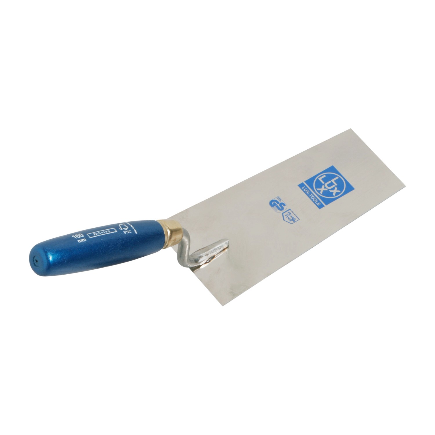 LUX Štukatérská  /  zednická lžíce nerezová 160 mm Classic