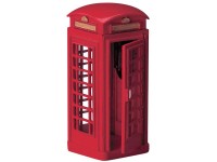 Lemax Vánoční dekorace telefonní budka