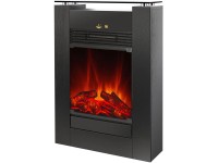 EL Fuego Elektrický krb Tessin černý, 900/1 800 W, 58 x 79,5 x 17 cm