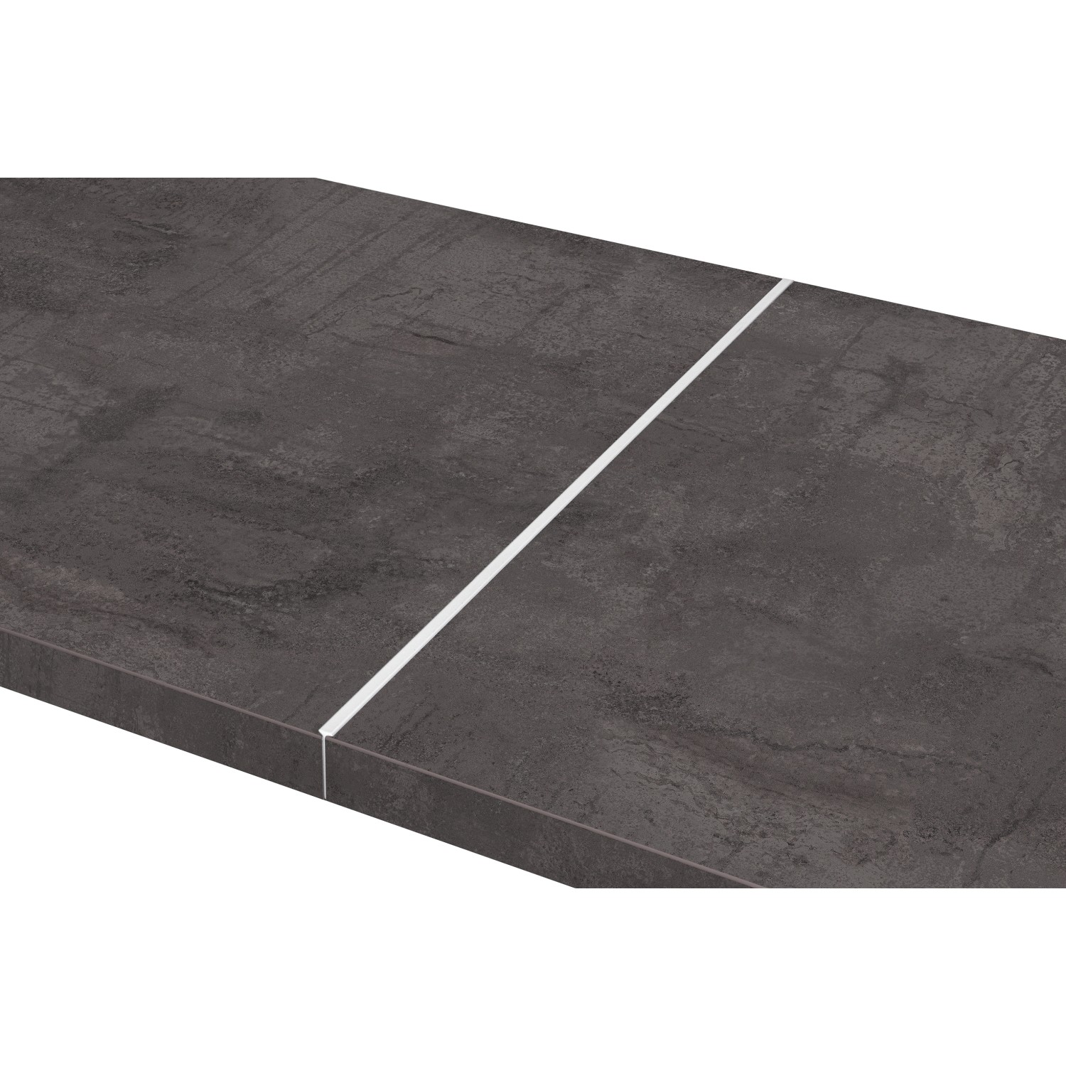 Kaindl Podélný spojovací profil G hliníkový pro pracovní desky, 60 x 3,8 cm