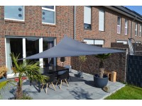 Floracord Trojúhelníková stínící plachta vodoodpudivá, antracitová, 360 cm