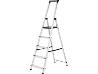 Hliníkové schůdky jednostranné 1x5 stupňů do 150 kg Hliníkové schůdky jednostranné 1x5 stupňů do 150 kg