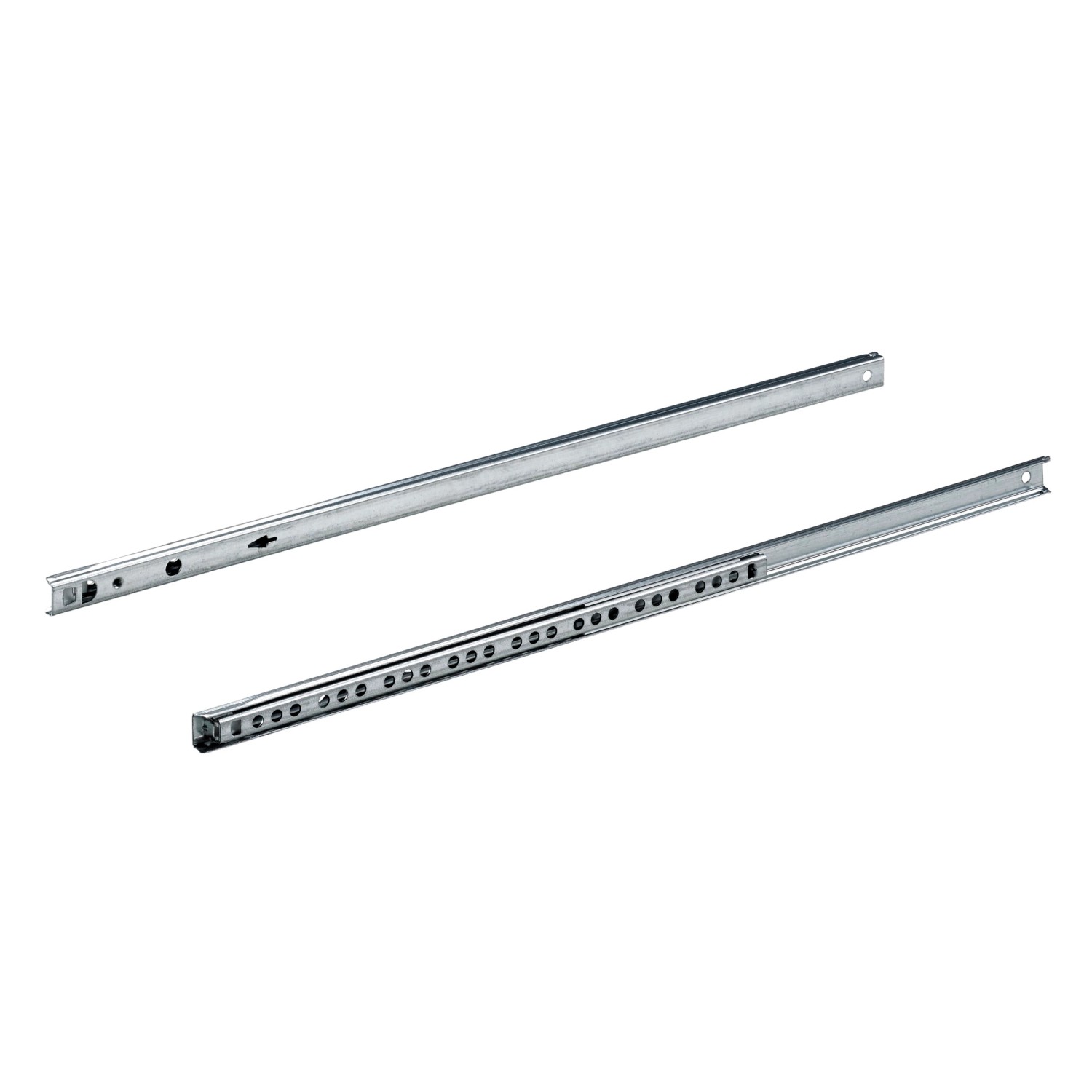 Hettich Částečný kuličkový výsuv KA1730/450 pro 17 mm drážku, 10 kg, 450 mm(76)