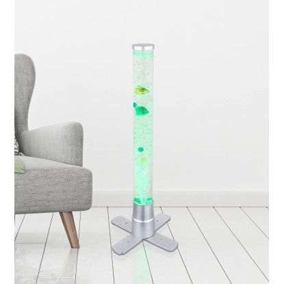 GLOBO LED stojací lampa MENDOZA 0,06 W, 4 lm, RGB, 246 x 246 x 611 mm