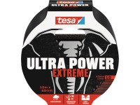 tesa Opravná páska Ultra Power EXTREME, černá, 10 m x 50 mm