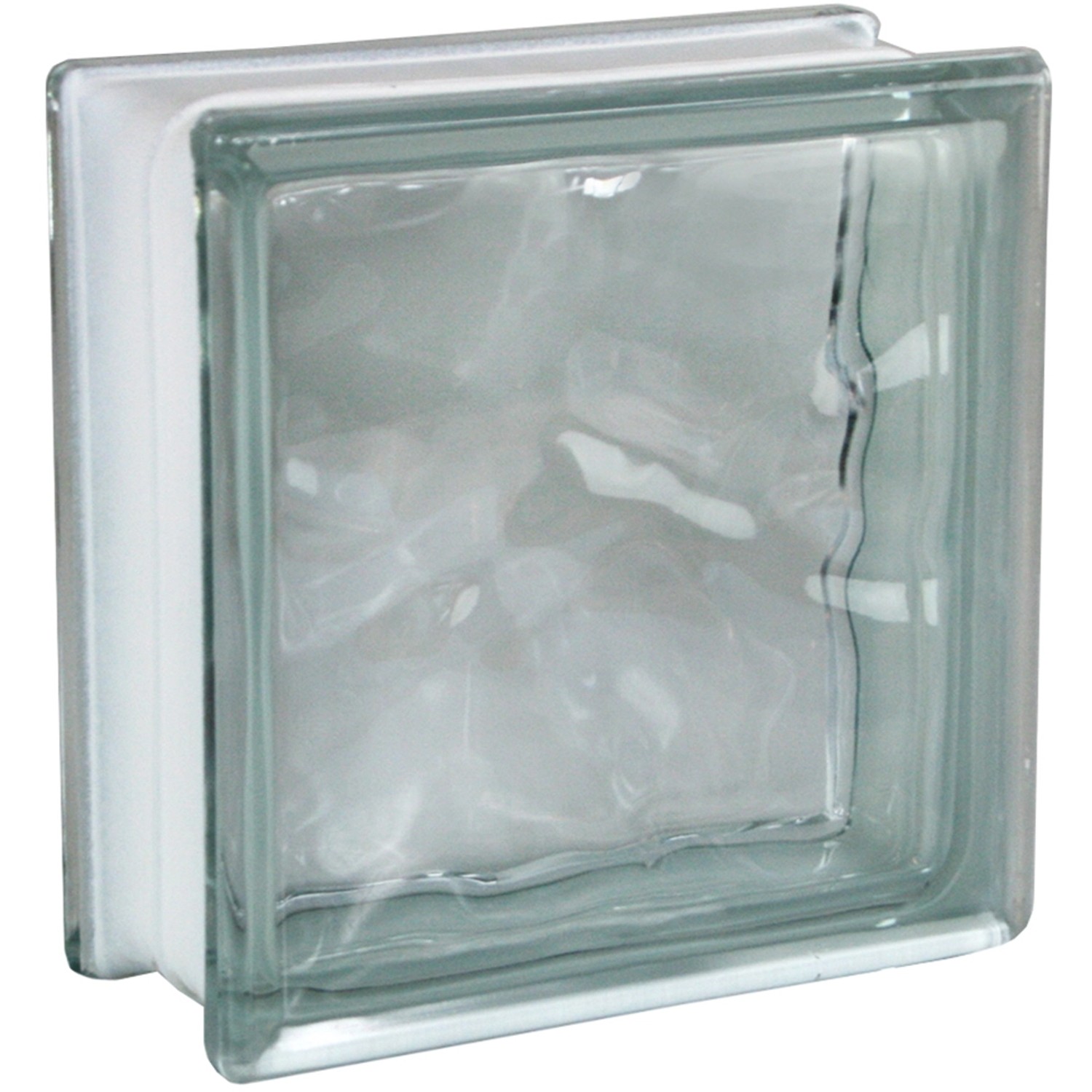 Fuchs Design Zvukotěsná luxfera Cloud lesklá sklo, čirá, 19 x 19 x 8 cm