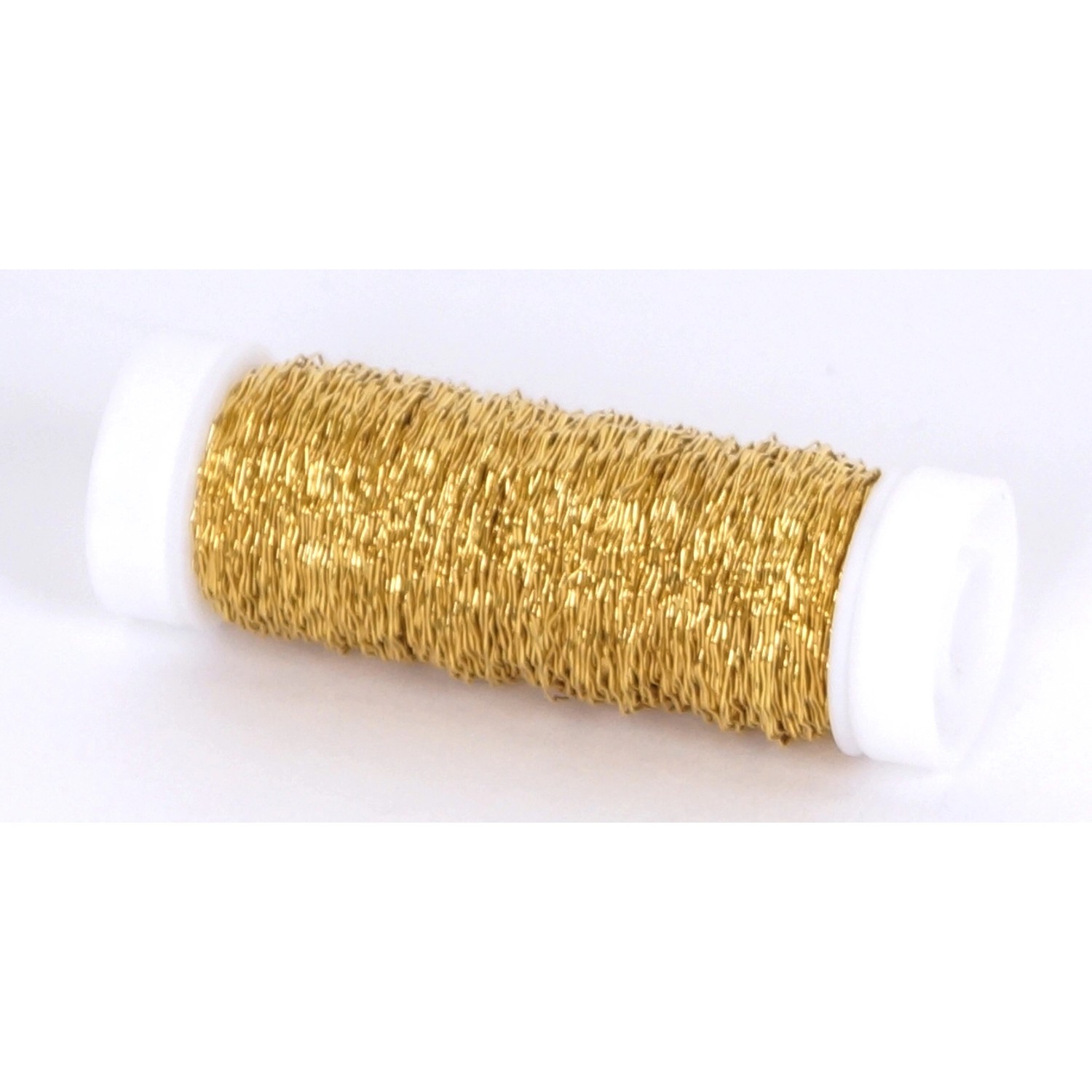 Bullion Efektní drát zlatý délka cca 45 m tloušťka 0,3 mm