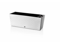 FlowerLover Samozavlažovací truhlík Supreme 50 ledově bílý 49,5 x 19 x 19 cm