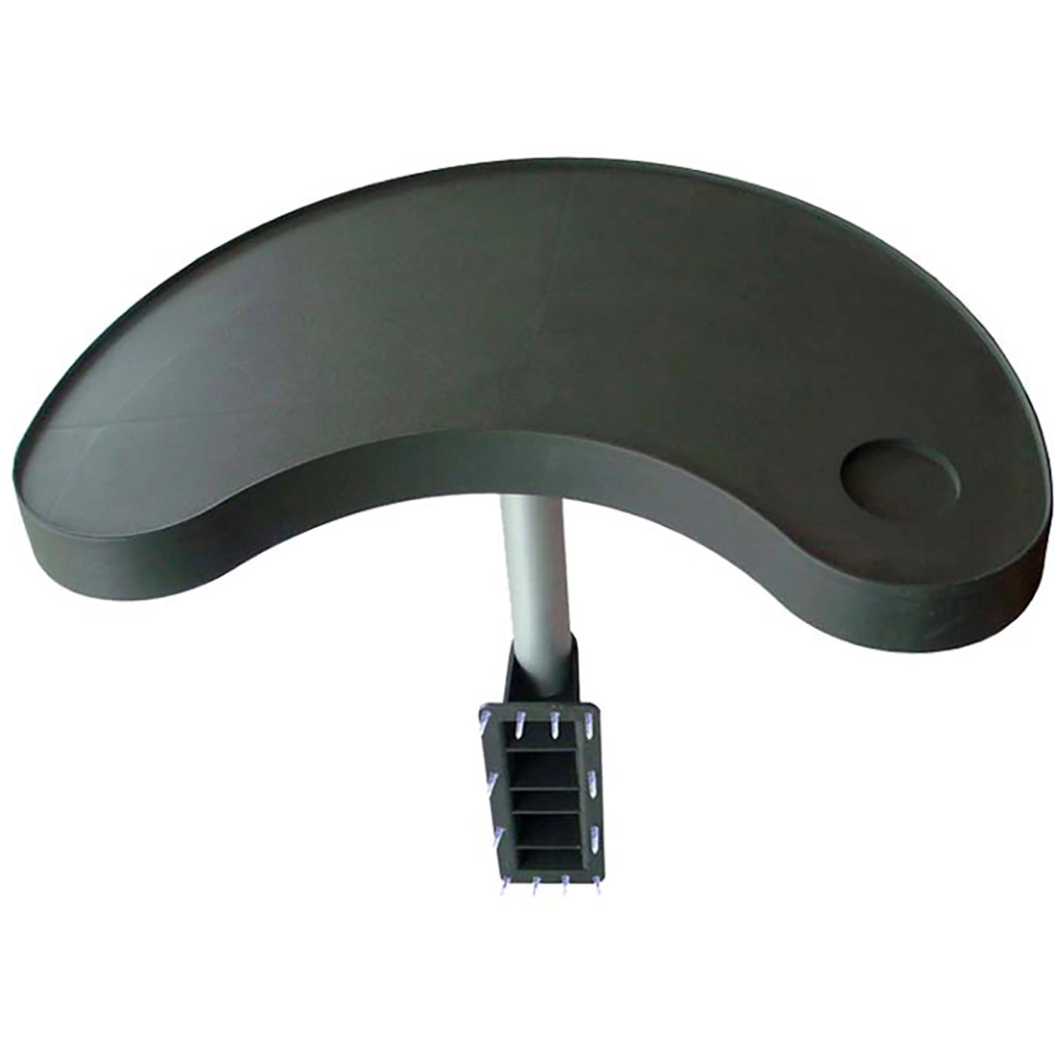 Nordlys Stolek na nápoje, černý, 2 x 71 x 48 cm