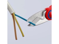 Knipex Elektrikářské nůžky, vícesložkové návleky se skelným vláknem, 160 mm