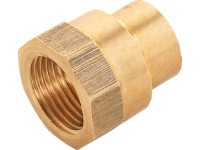Pájecí přechodka 4270G červený bronz, pr. 12 mm x 14,9 mm (Rp 3/8), 1 ks Pájecí přechodka 4270G červený bronz, pr. 12 mm x 14,9 mm (Rp 3/8), 1 ks