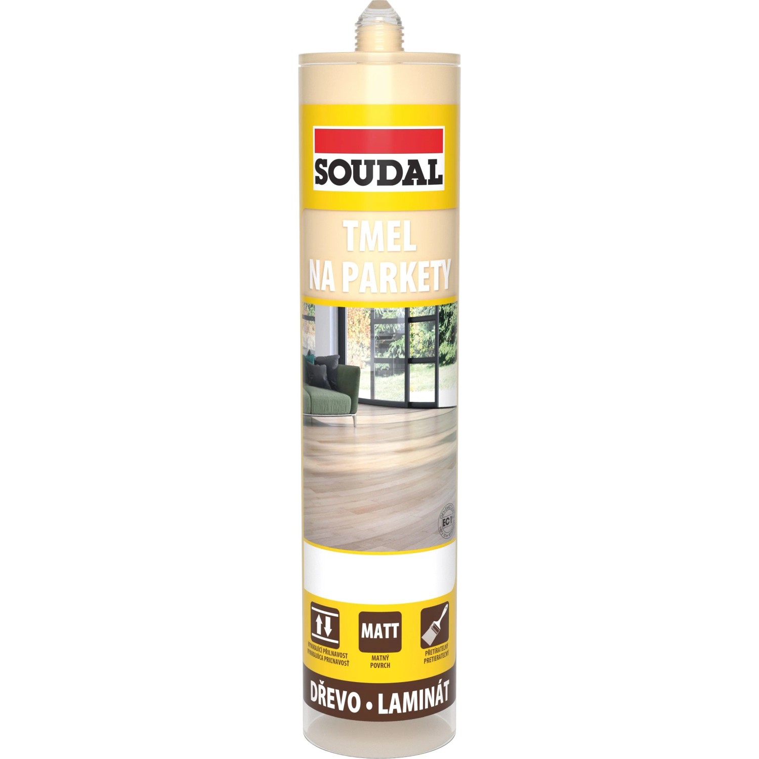 Soudal Tmel na parkety bříza 280 ml