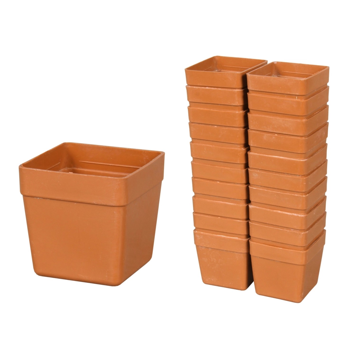 Květináč výsadbový Kaktus, terakota, 20 ks, 4 x 4 cm