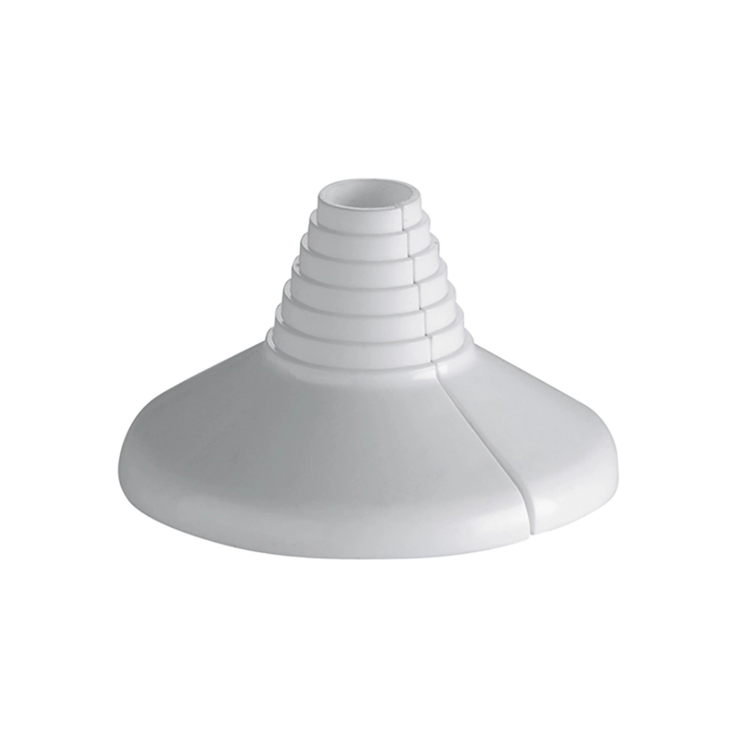 Univerzální odřezávací růžice bílá