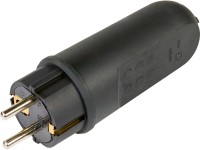 LUX-TOOLS Gumová zástrčka černá