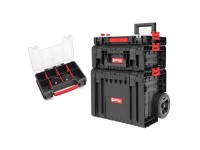 QBRICK SYSTEM PRO Vozík na nářadí SET 2 + magnetický držák, 72,5 x 46,5 x 40 cm QBRICK SYSTEM PRO Vozík na nářadí SET 2 + magnetický držák, 72,5 x 46,5 x 40 cm