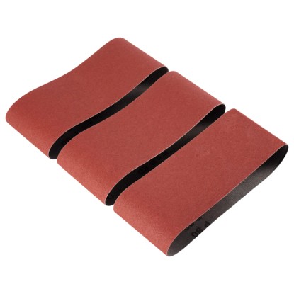 LUX-TOOLS Brusný pás K240, 75 x 533 mm, 3 ks