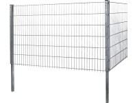 Floraworld Drátěný plotový panel, dvojitý 6/5/6, pozinkovaný, 83 x 201 cm Floraworld Drátěný plotový panel, dvojitý 6/5/6, pozinkovaný, 83 x 201 cm