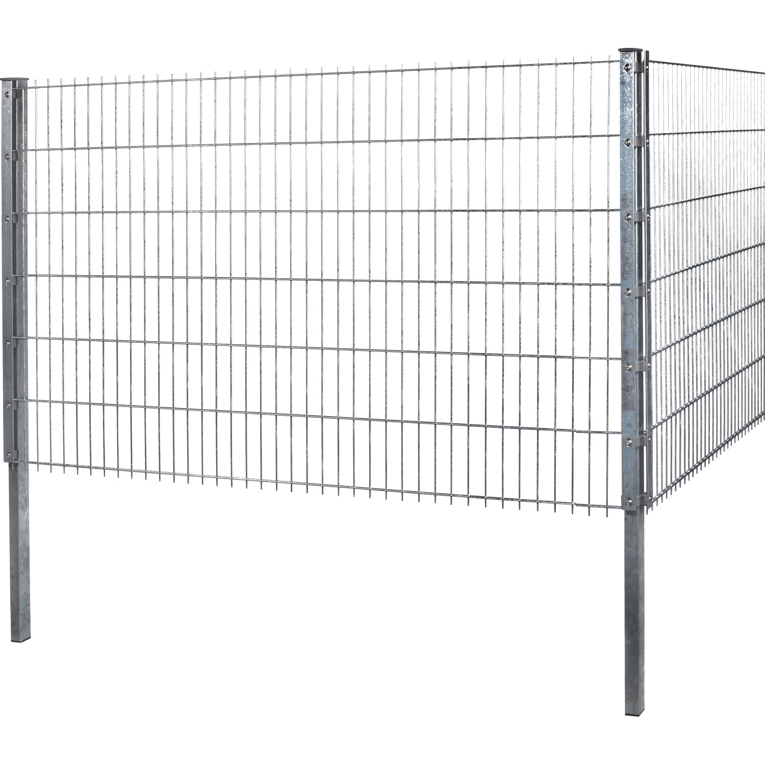 Floraworld Drátěný plotový panel, dvojitý 8/6/8, pozinkovaný, 183 x 251 cm