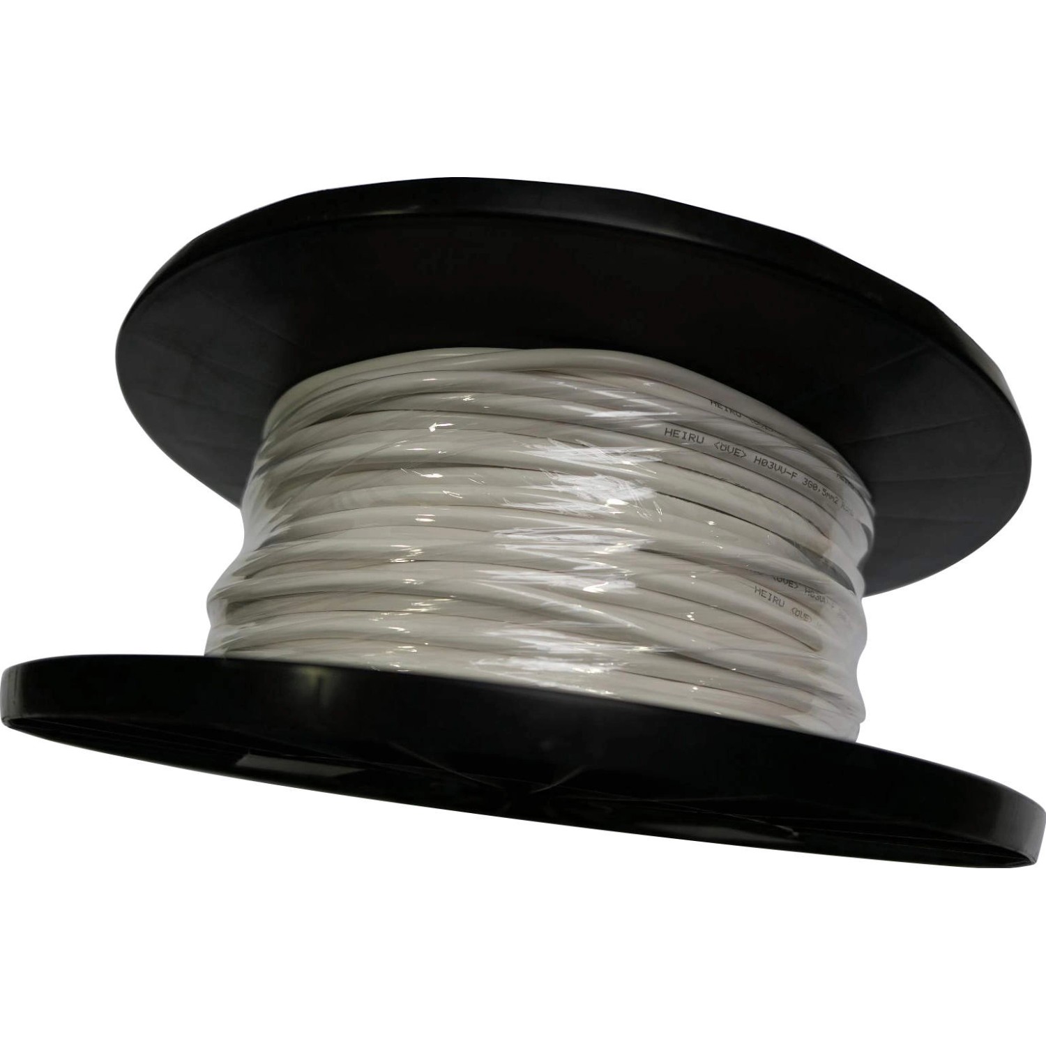 Silový kabel H03VV-F 3Gx0,5, bílá (cívka) - metráž