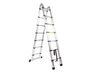 ASIST Alu teleskopický žebřík-štafle AR99-6440, 7+7 stupňů, 4,4 m ASIST Alu teleskopický žebřík-štafle AR99-6440, 7+7 stupňů, 4,4 m