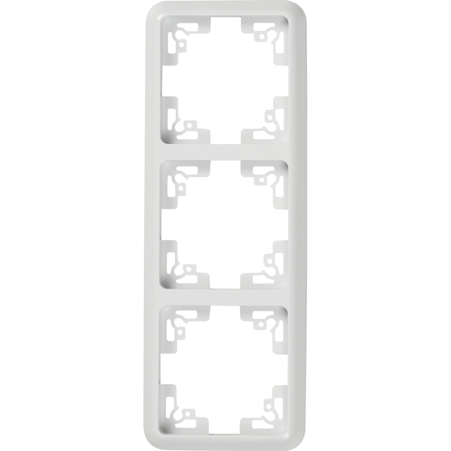 OBI Krycí rámeček Penelope trojitý polárně bílý