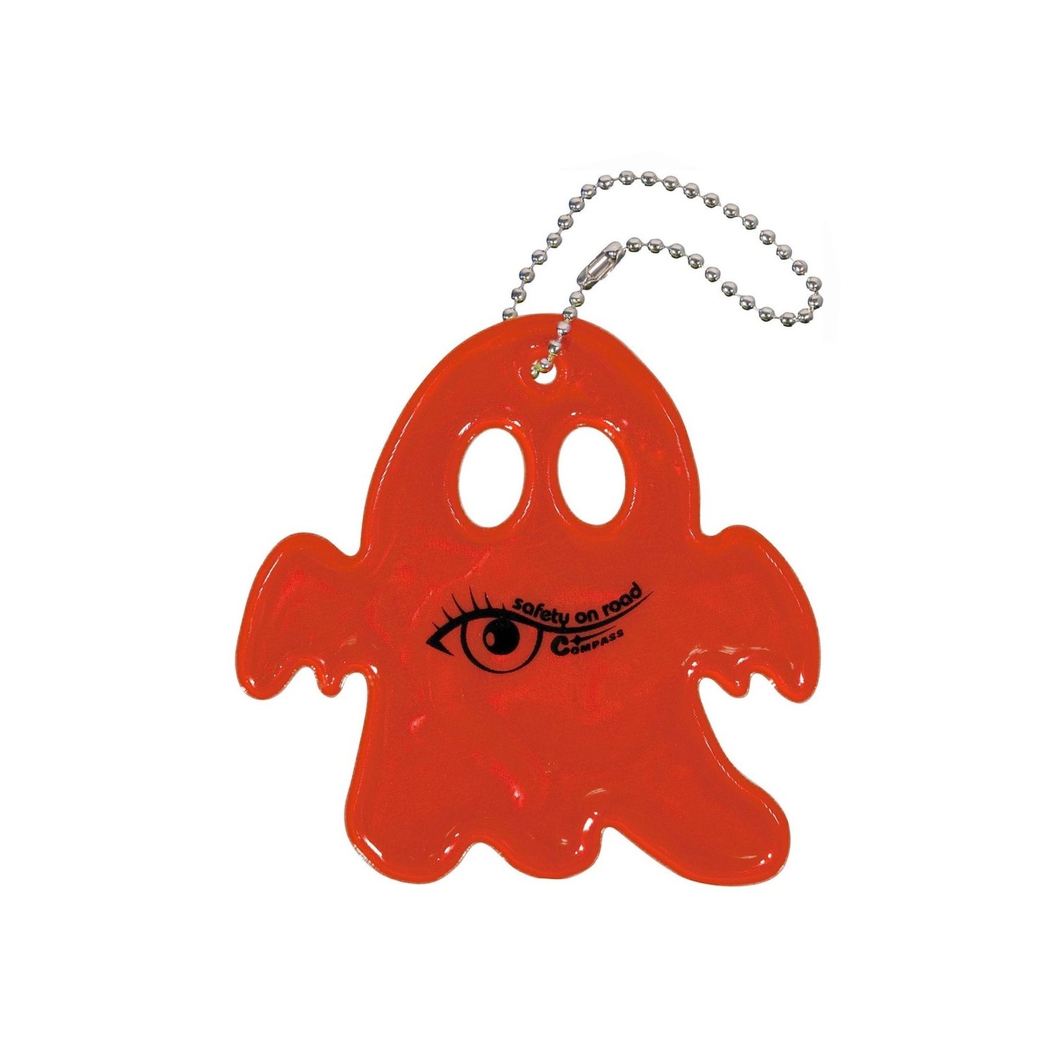 Compass Přívěšek reflexní GHOST - červený