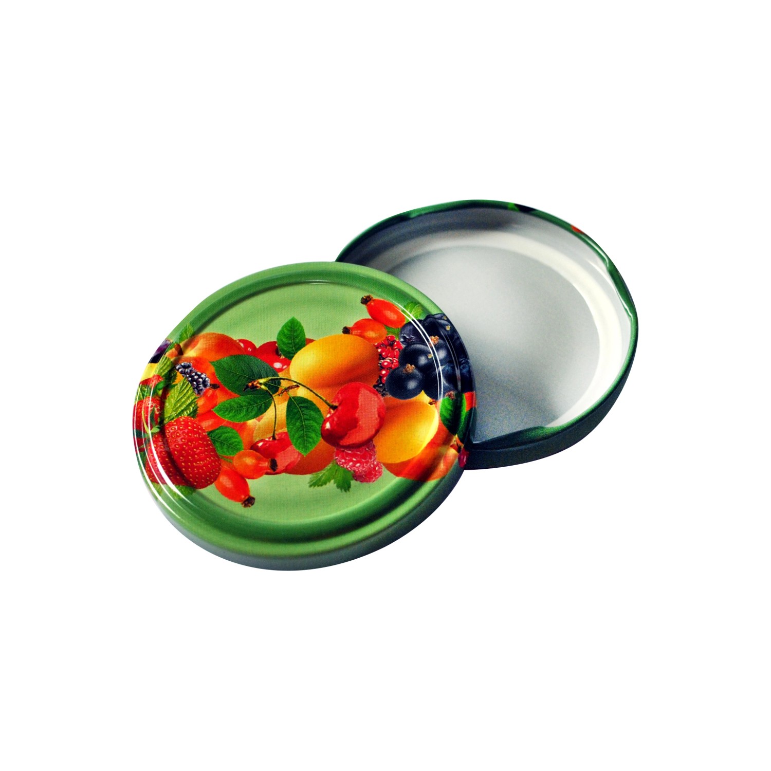 Toro Víčko pro zavařovací sklenice dekor ovoce pr. 8,2 cm, 10 ks