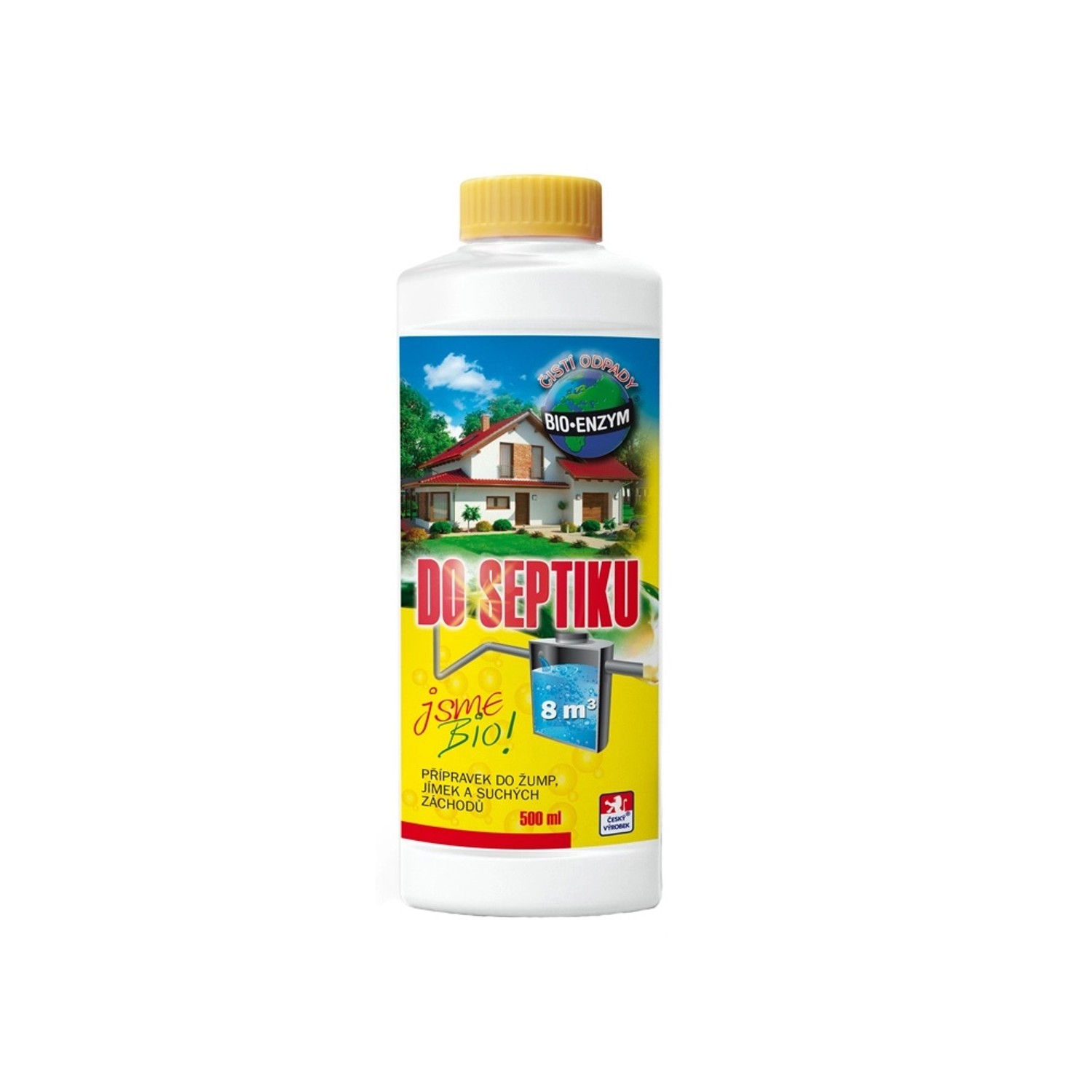 Přípravek Bio-P1 do septiku 500 ml