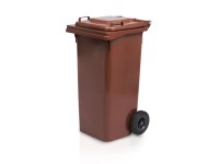 TBA Popelnice hnědá, 120 l, 48 x 55 x 96,4 cm TBA Popelnice hnědá, 120 l, 48 x 55 x 96,4 cm