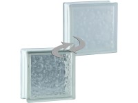 Fuchs Design Luxfera BM Savona Super White lesklá/mléčné sklo, 19 x 19 x 8 cm