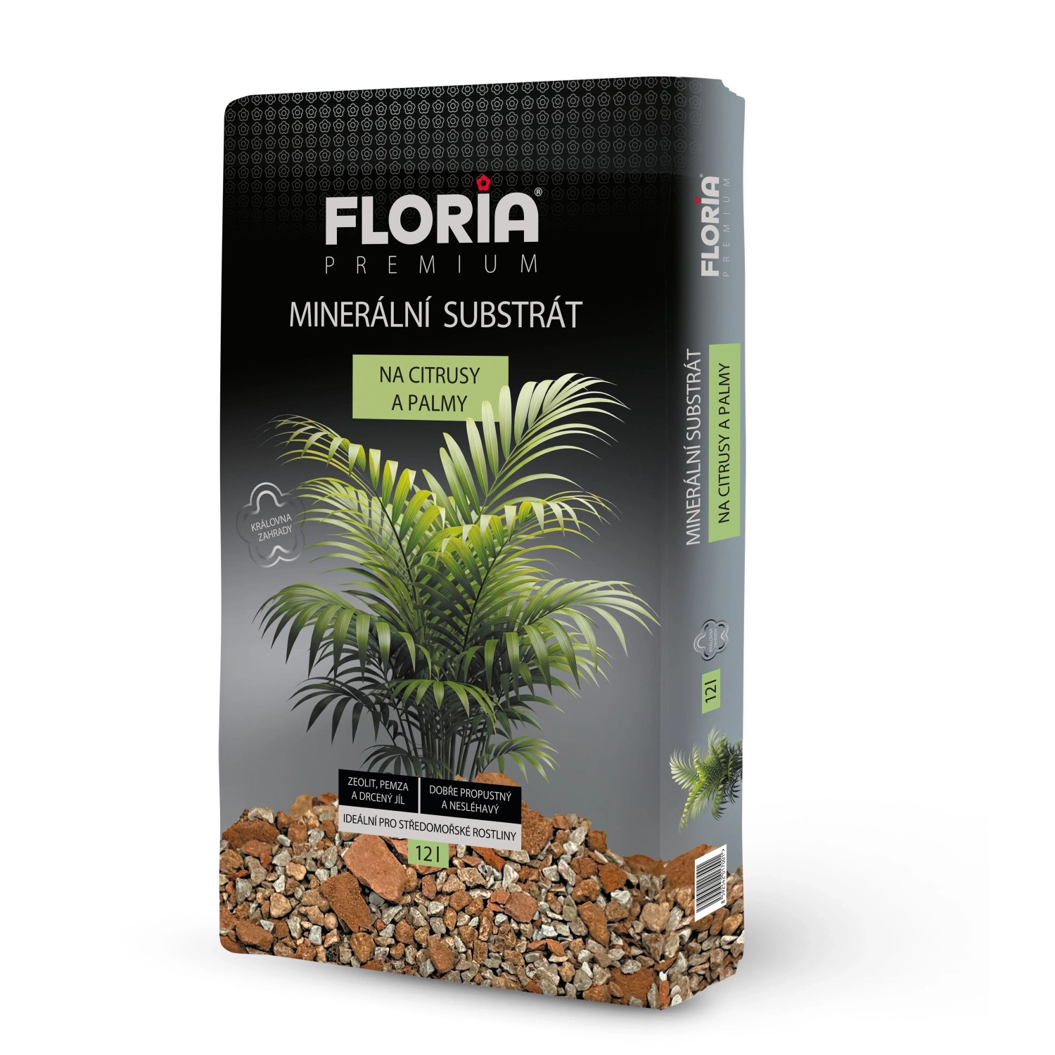 FLORIA PREMIUM Minerální substrát na citrusy a palmy 12 l