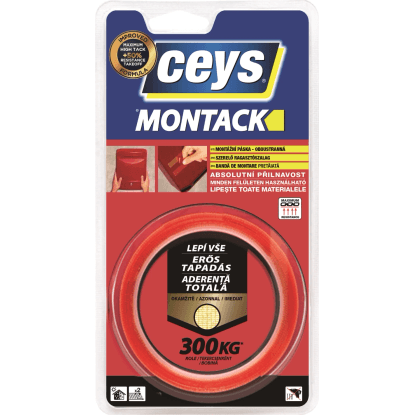 Ceys Montag oboustranná lepicí páska pro silné lepení do 300 kg.