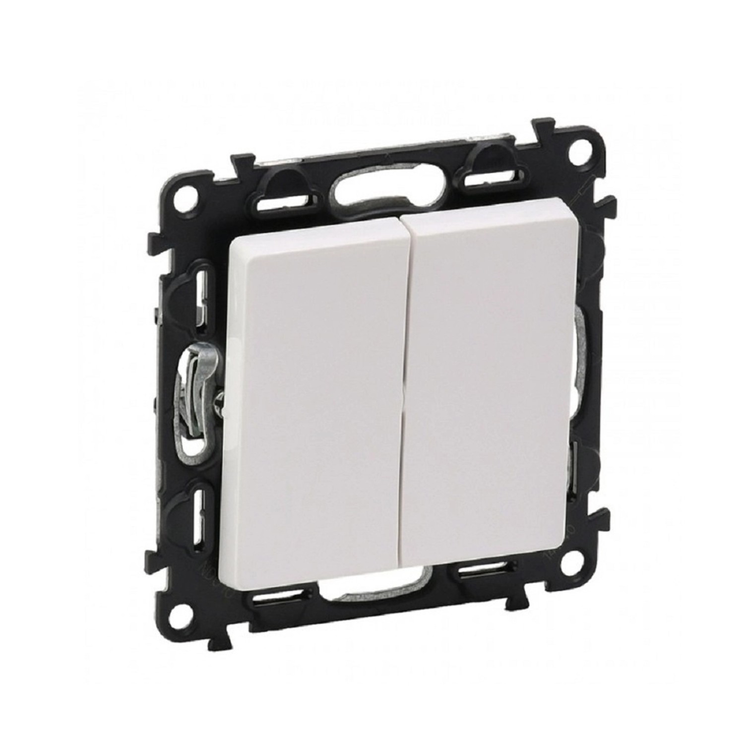 Přepínač střídavý dvojitý řazení 6+6 Legrand Valena Life bílá