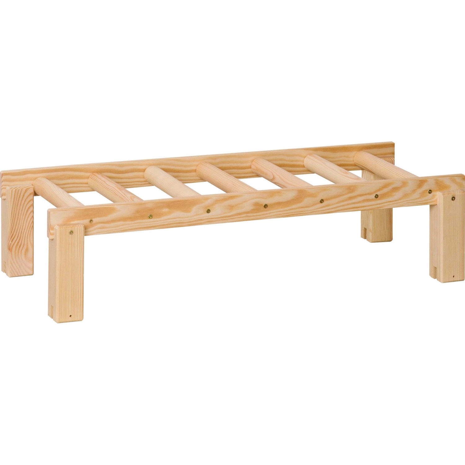 OBI Dřevěný regál na víno pro 6 lahví 1patrový