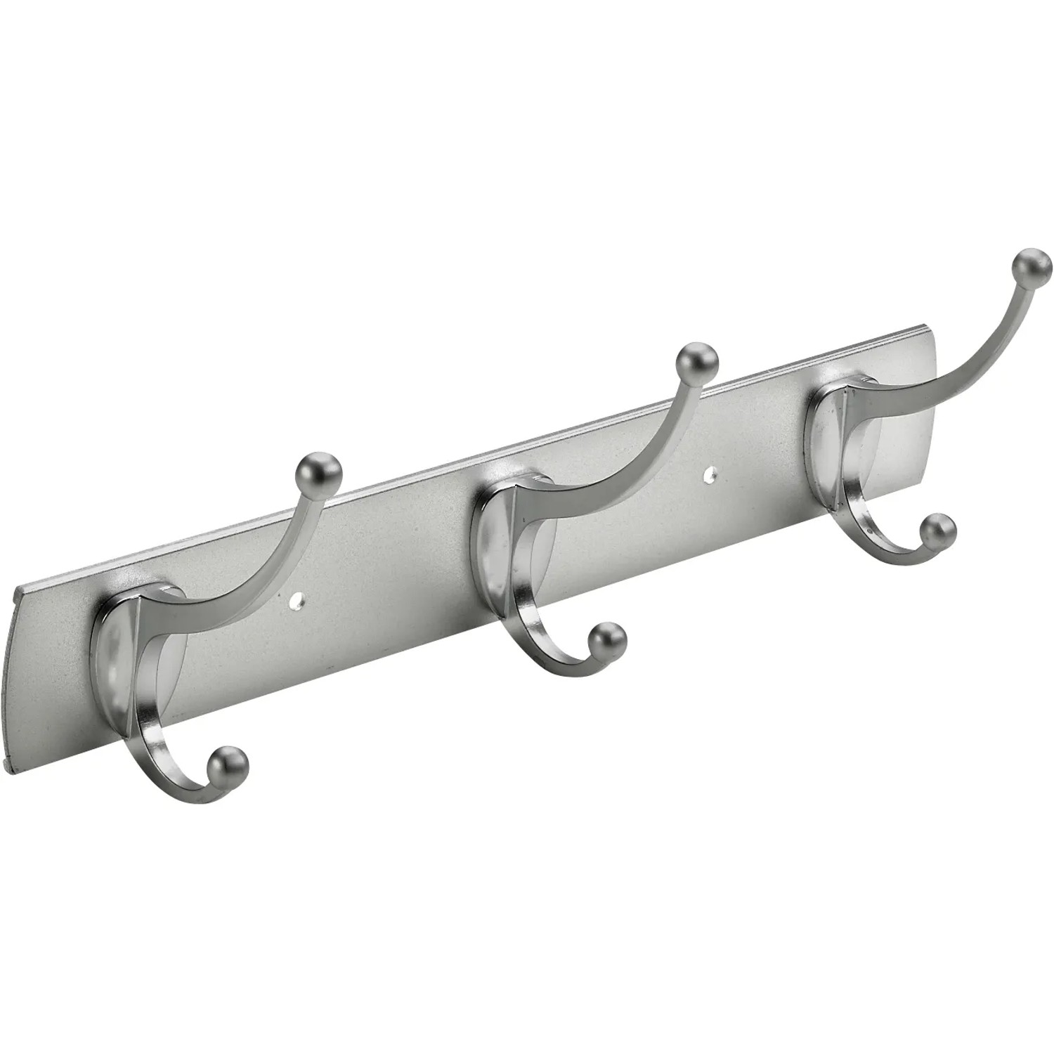 Hettich Věšáková lišta, 3 háky, matný chrom