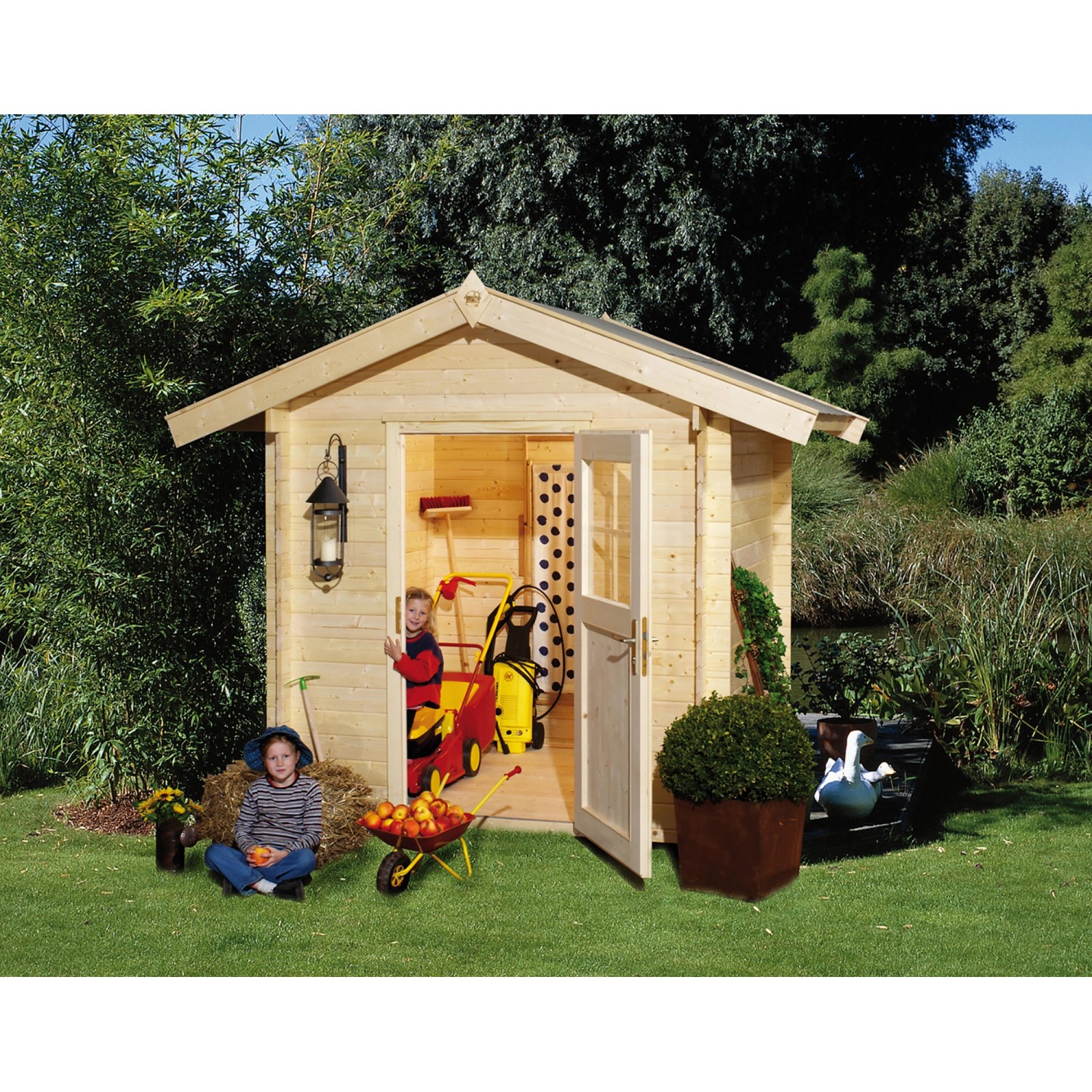 Weka Dřevěný zahradní domek Bregenz A 200 x 200 cm