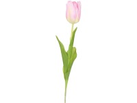 Umělý tulipán růžový 64 cm