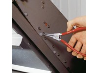LUX-TOOLS Rovné kleště na vnější pojistné kroužky Comfort