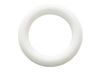 Gardinia Plastový kroužek, bílý, 30 ks