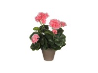 Mica Decorations Umělá květina pelargonie broskvová 20 x 34 cm Mica Decorations Umělá květina pelargonie broskvová 20 x 34 cm