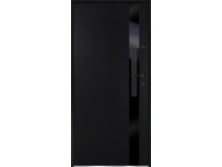 O.K. DOORS Ocelové vchodové dveře ARISTON S68 2Z antracitové 80 L