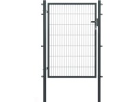 Floraworld Jednokřídlá branka Comfort dvojitá výplň antracitová 120 x 140 cm